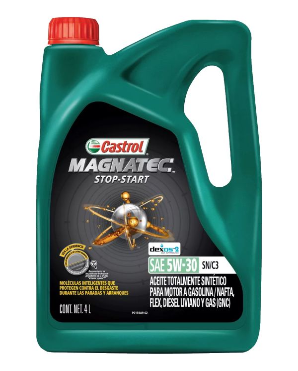 LUBRICANTE CASTROL MAGNATEC STOP-START 5W30 C3 SINTÉTICO  X 4L