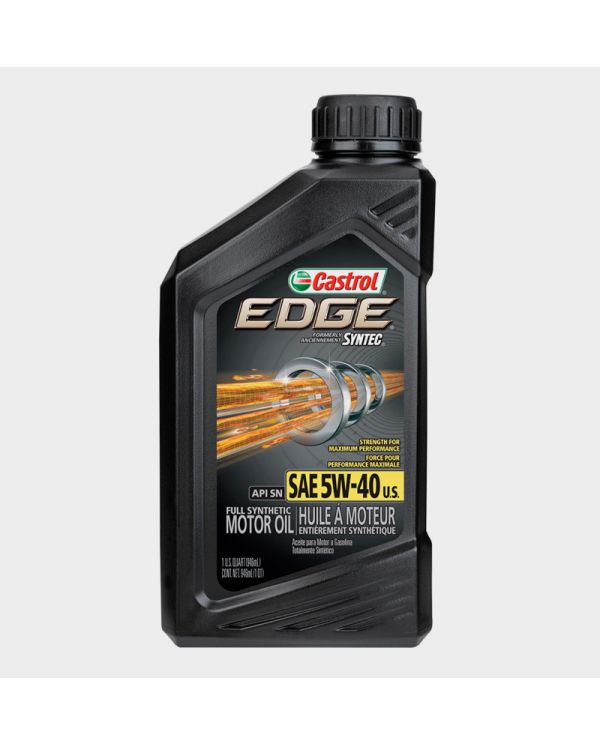 LUBRICANTE CASTROL EDGE 5W40 EUROCAR X 0.94 L 100% SINTÉTICO