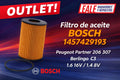 OUTLET! Filtro de aceite Bosch 1457429193 Peugeot Partner 206 307 Berlingo C3 1.6 16V / 1.4 8V