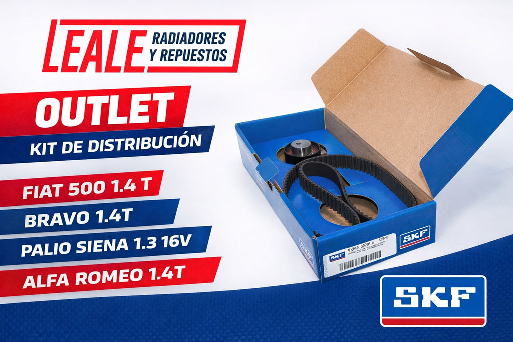OUTLET! Kit de distribución SKF Fiat 500 / Bravo 1.4T Palio Siena 1.3 16V / Alfa Romeo 1.4T