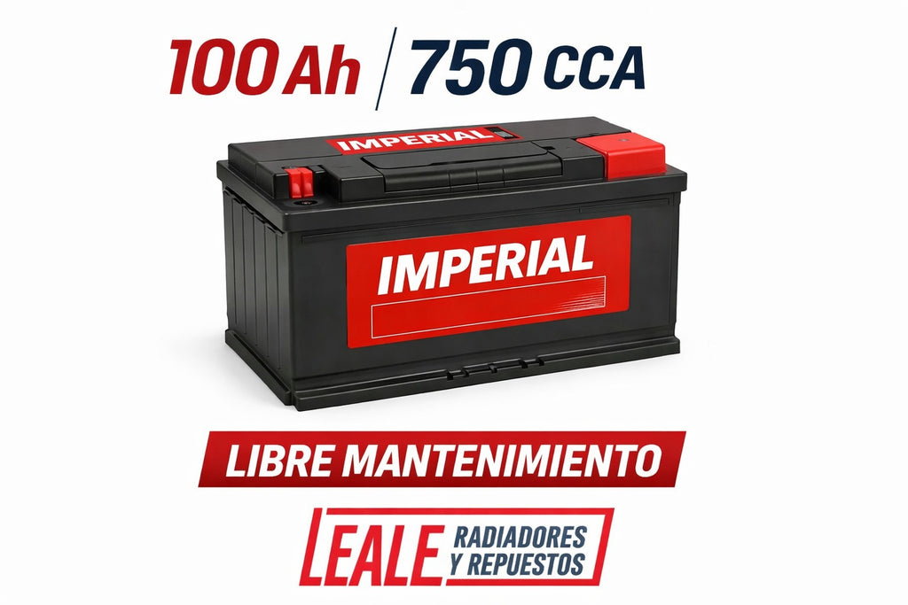 BATERÍA IMPERIAL 12V X 100 AH LIBRE MANTENIMIENTO