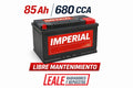 BATERÍA IMPERIAL 12V X 85 AH LIBRE MANTENIMIENTO