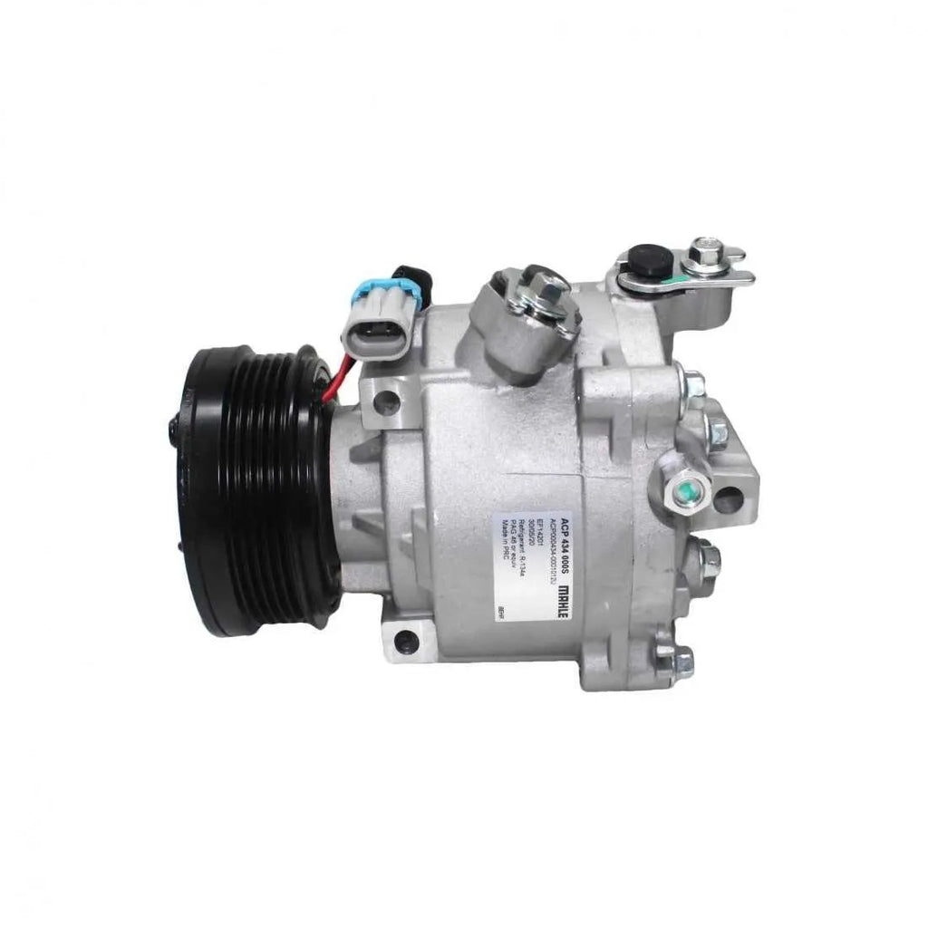 Compresor de aire acondicionado Chevrolet Onix Joy / Prisma / Spin  Modelo scroll polea 5 canales Marca Mahle