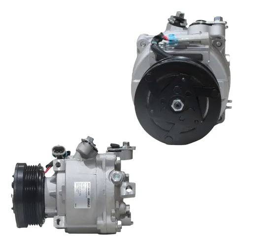 Compresor de aire acondicionado Chevrolet Onix Joy / Prisma / Spin  Modelo scroll polea 5 canales Marca Mahle