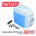 OUTLET! Conservadora 12v frio calor 7,5 litros