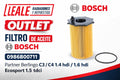 OUTLET FILTRO DE ACEITE BOSCH 0986B00711 Partner Berlingo C3 / C4 1.4 hdi / 1.6 hdi Ecosport 1.5 tdci