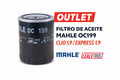 OUTLET! Filtro de Aceite Mahle OC199 Clio 1.9 / Express 1.9 diesel