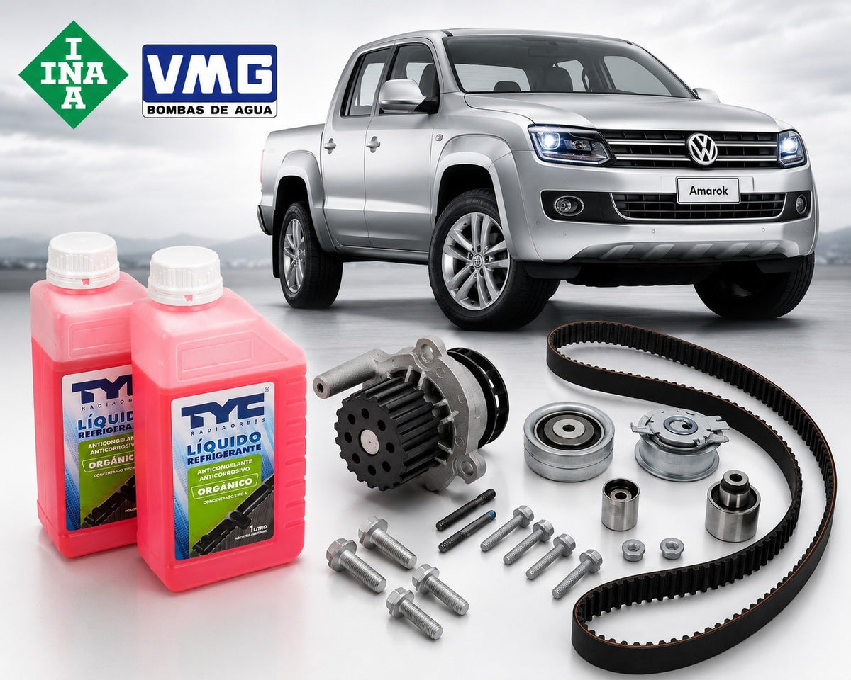 Kit Distribución Ina C/bomba C/refrigerante Amarok 2.0 Tdi