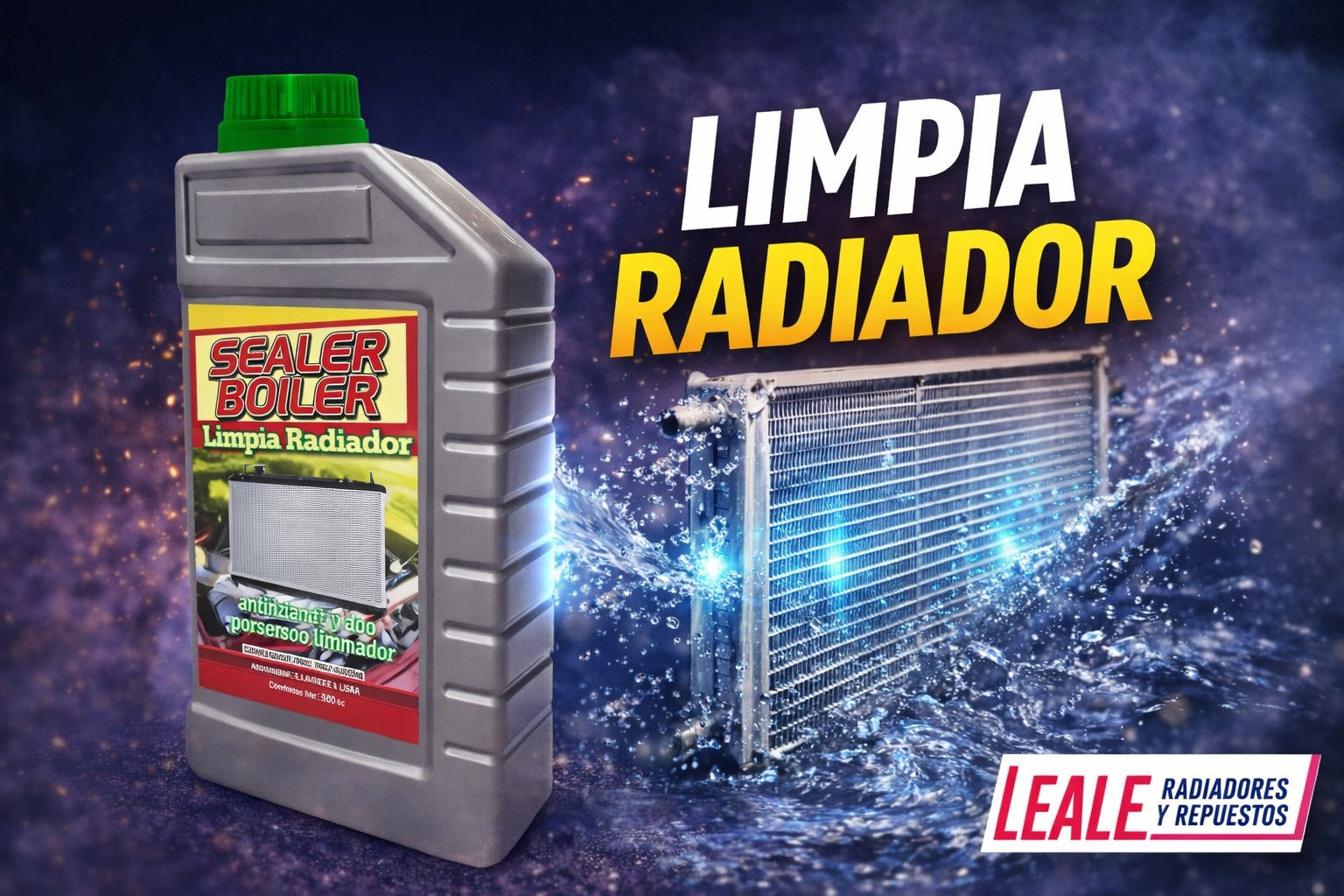 Limpia radiador Sealer Boiler 450 cc