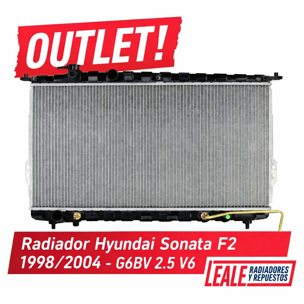 OUTLET! Radiador Hyundai Sonata F2 1998/2004 - G6BV 2.5 V6