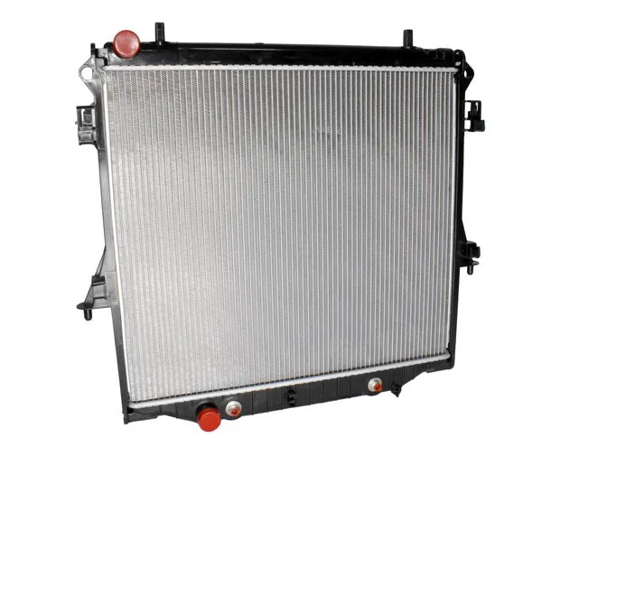 Radiador TYC brazado con marco de instalación para Chevrolet S-10 y Trailblazer 2.8 Duramax